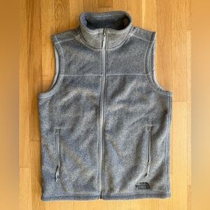 The North Face Heather Gray Fleece Jacket